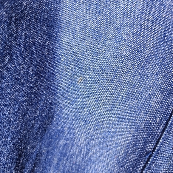 ON THE VERGE VINTAGE WESTERN DENIM SHIRT - Picture 10 of 11